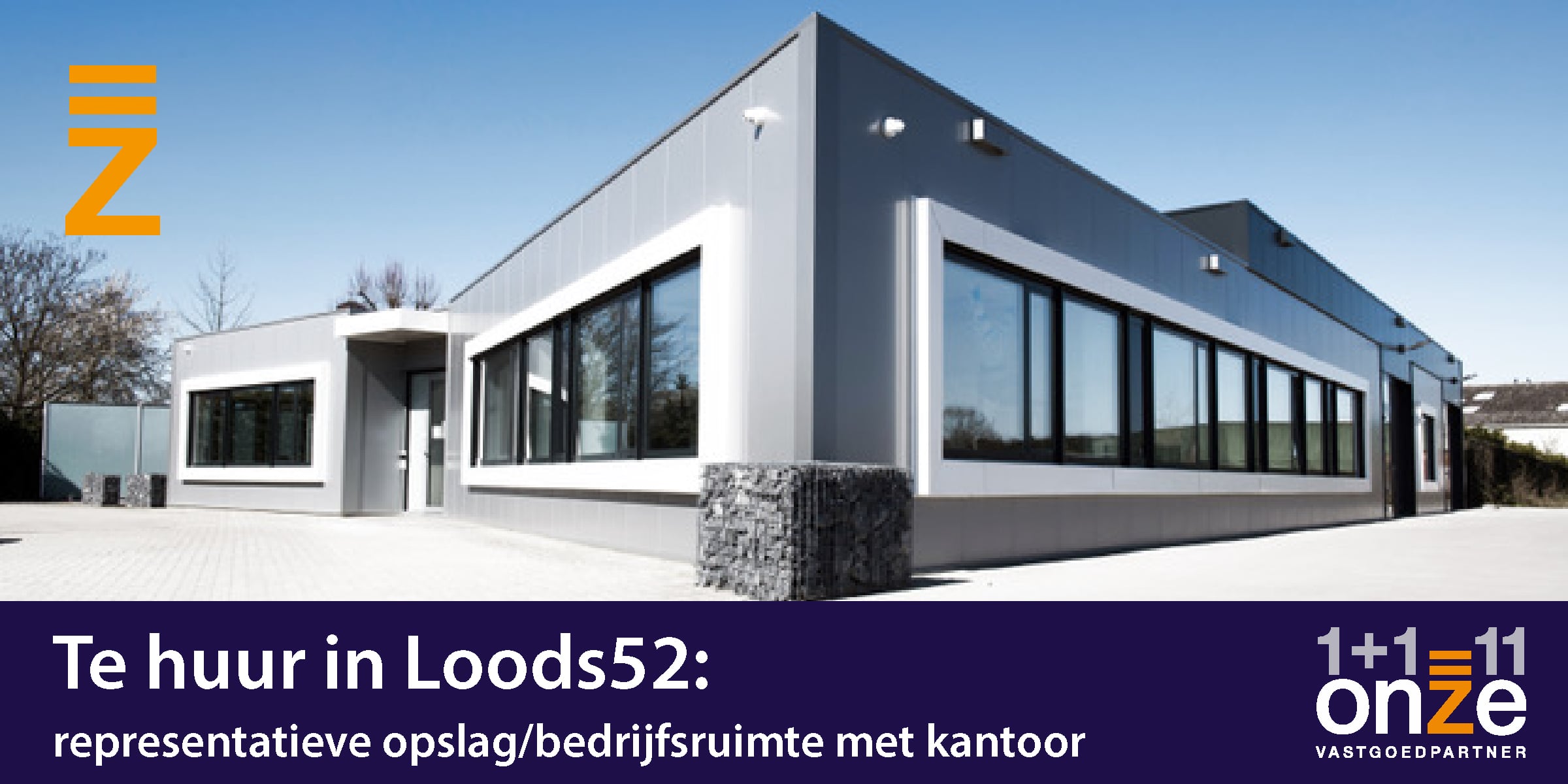 Te huur in Loods 52 - Onze Vastgoedpartner