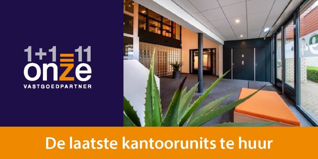 Te huur de laatste kantoorunits