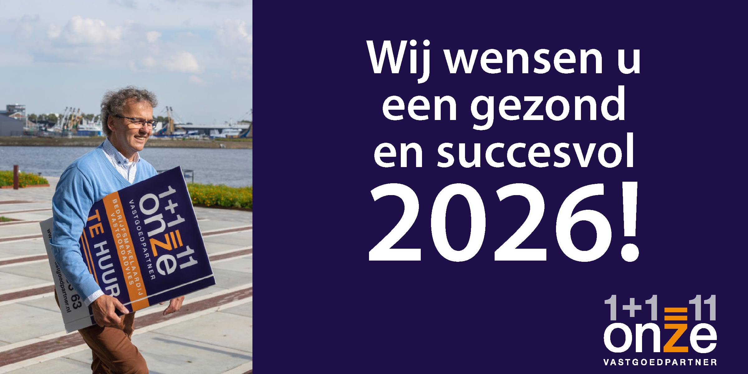 Onze Vastgoedpartner wenst u een gezond en succesvol 2026